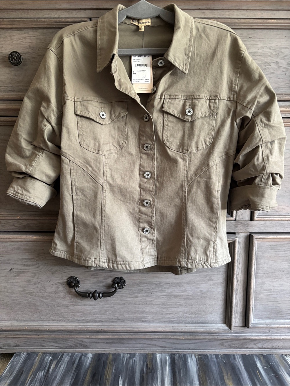 Democracy Utility Button-Up Jacket